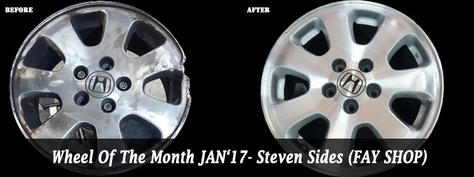 Wheel of the Month January `17 - Steven Sides (Fayetteville Shop)